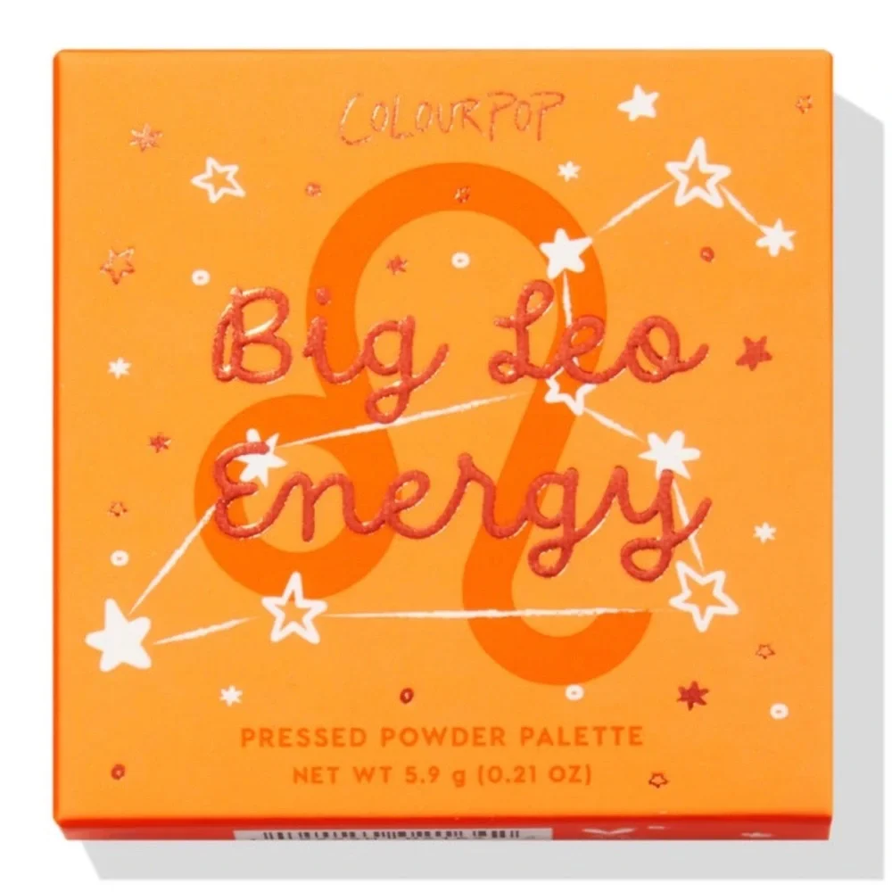 Colourpop Big Leo Energy Palette - Bold Colors - Metallic Shimmer and Matte
